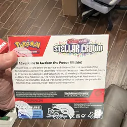 Pokemon Scarlet & Violet Stellar Crown Booster Box English - Image 3
