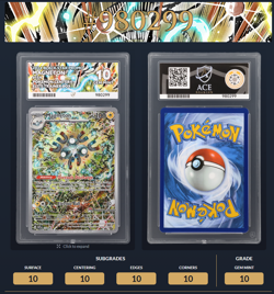 Magneton SVP 159 Pokemon Center Stamped Promo Pokemon - ACE 10 Perfect Subgrades - Image 1