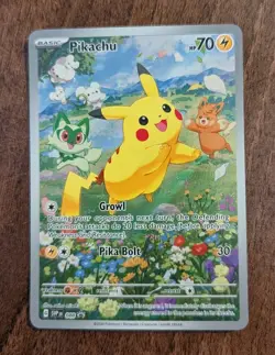 Pikachu SVP088 SV Paldea Adventure Chest Black Star Promo SVP EN 088 Pokemon TCG - Image 1