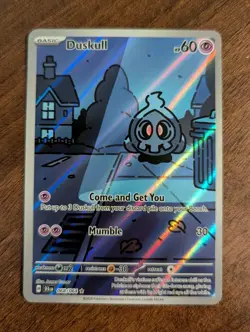 Duskull - 068/064 - Pokemon TCG - Scarlet & Violet Shrouded Fable - IR - NM+ - Image 2
