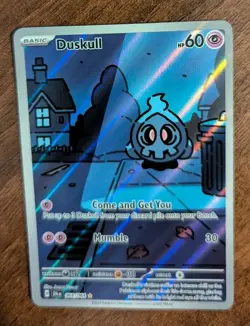 Duskull - 068/064 - Pokemon TCG - Scarlet & Violet Shrouded Fable - IR - NM+ - Image 4