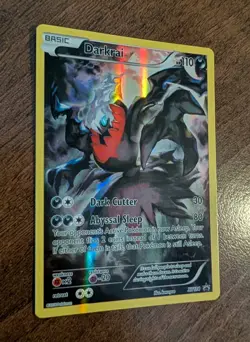 Darkrai XY114 Black Star Promo Full Art Holo 2016 Pokemon TCG - NM - Image 2