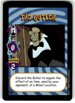 2000 Scooby-Doo! Expandable Card Game The Butler - Image 1
