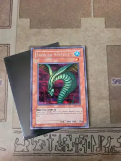 YUGIOH SINISTER SERPENT SDD-002 SECRET UNLIMITED ED NM - Image 2