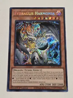 Fydraulis Harmonia BLZD-EN024 (IN HAND) Secret Rare Yugioh Blazing Dominion Mint - Image 1