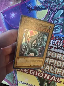 (YBL) Blue-Eyes White Dragon SKE-001 Super Rare Unlimited Yu-Gi-Oh! LP/MP - Image 4