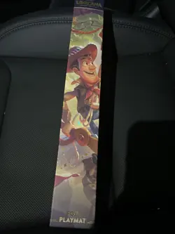 Disney Parks Exclusive Buzz And Woody Foil Lorcana Playmat - Image 1