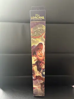 New Exclusive Disney Lorcana Pixar Woody Foil Playmat Sealed Limited - Image 1