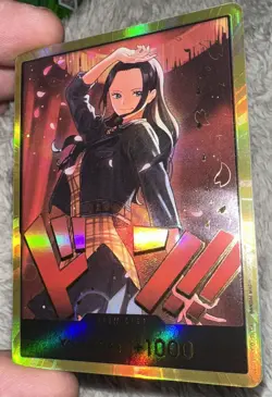 DON!! Card (Nico Robin) (Gold) EB03 : One Piece Heroines Edition Foil - Image 5