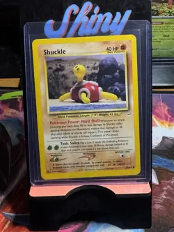 Shuckle 51/64 Common Yuka Morii Neo Revelation Pokemon Card - Image 1