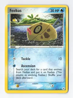 Feebas 61/101 Common Regular Hidden Legends Vintage Pokemon Card LP/NM - Image 1