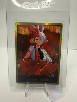 DON!! Card (Uta) (Gold) EB03: One Piece Heroines Edition One Piece Foil NM - Image 1
