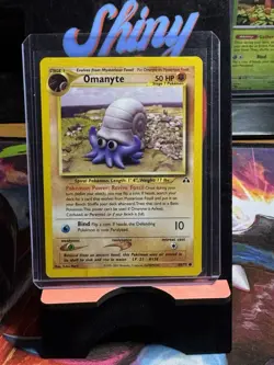 Omanyte 60/75 Yuka Morii Common Neo Discovery Pokemon Card - Image 1