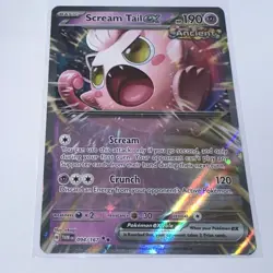 Scream Tail EX 094/167 Pokemon TCG Scarlet & Violet Twilight Masquerade Card - Image 1