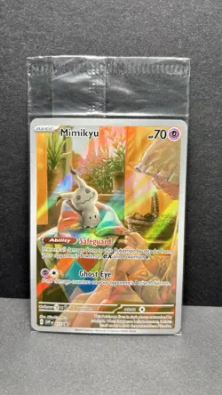 Mimikyu 075 Sv: Scarlet & Violet Promo Cards Holo Sealed S4 - Image 1