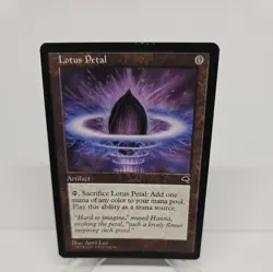 Lotus Petal - MTG - Tempest - TMP - Played - Image 1