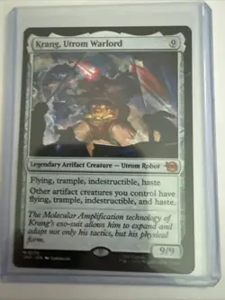 Krang, Utrom Warlord TMT Ninja Turtles MTG 175 NM Unplayed - Image 1