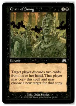 MTG Chain of Smog - Onslaught Moderately Played English - Image 1
