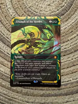 TRIUMPH OF THE HORDES [Showcase] - Mythic - SOA Secrets Strixhaven Archives MTG - Image 1