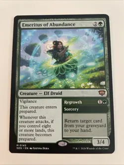 Emeritus of Abundance Secrets of Strixhaven Regular - Image 1