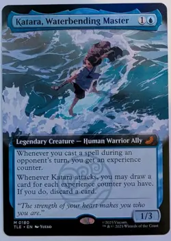 Katara, Waterbending Master (Extended Art) Avatar TLE #180l Regular NM - Image 1
