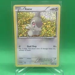 PROMO HOLO Axew 12/12 LP - 2012 MCDONALDS EXCLUSIVE Pokemon Card Atsuko Nishida - Image 1