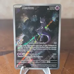 Pokemon Mewtwo Full Art Promo Holo Sv: Scarlet & Violet 052 - Image 1