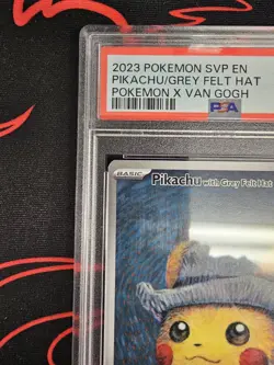 Pokemon Pikachu with Grey Felt Hat Promo 85 Scarlet & Violet PSA 10 2023 - Image 5