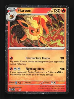 Flareon SVP 167 English Pokemon Card TCG - Image 1