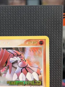 GROUDON REVERSE HOLO STAMP 14/106 EX EMERALD POKEMON ENGLISH MP/LP - Image 3