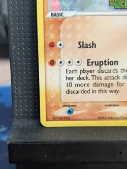 GROUDON REVERSE HOLO STAMP 14/106 EX EMERALD POKEMON ENGLISH MP/LP - Image 5