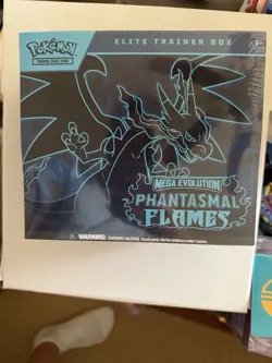 Pokemon Mega Evolution Phantasmal Flames Elite Trainer Box Charizard TCG - Image 1