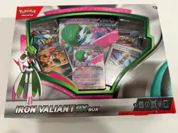 💥 Pokemon TCG - Scarlet & Violet- Iron Valiant EX Collection Box - NEW SEALED - Image 1