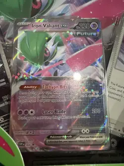 💥 Pokemon TCG - Scarlet & Violet- Iron Valiant EX Collection Box - NEW SEALED - Image 3