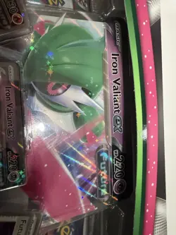 💥 Pokemon TCG - Scarlet & Violet- Iron Valiant EX Collection Box - NEW SEALED - Image 5