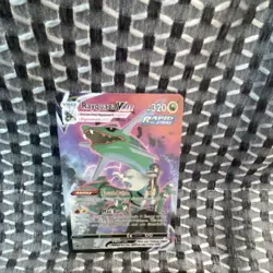 Pokemon Rayquaza VMAX Ultra Rare Holo 320 HP TG20/TG30 Silver Tempest - Image 1