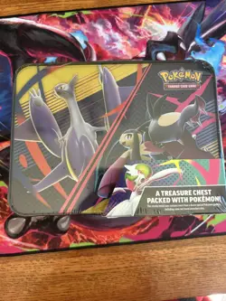 Pokemon TCG, 2025 Mega Evolution Fall Collector Chest Lunch Box Tin - Image 4
