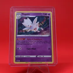 2022 Pokemon TCG SWSH Black Star Promo SWSH276 Togetic Cosmos Holo - Image 1