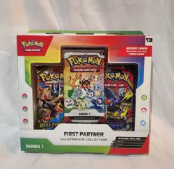 First Partner Illustration Collection Series 1 Pokemon New - Image 1