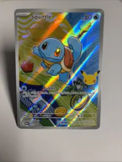 Pokemon- First Partners #39 Squirtle - Mega Evolution Promo Holo🔥 - Image 1