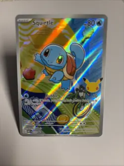 Pokemon- First Partners #39 Squirtle - Mega Evolution Promo Holo🔥 - Image 2
