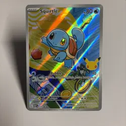 Pokemon- First Partners #39 Squirtle - Mega Evolution Promo Holo🔥 - Image 3