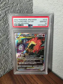 POKEMON JAPANESE SWORD & SHIELD VSTAR UNIVERSE FULL ART/CHARIZARD VSTAR PSA 10 - Image 1