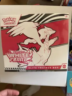 Pokemon Scarlet & Violet White Flare Elite Trainer Box Reshiram - Image 1