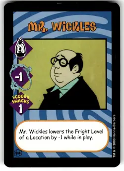 2000 Scooby-Doo! Expandable Card Game Mr. Wickles - Image 1