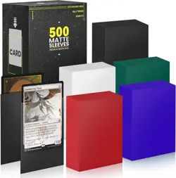 Standard MTG Card Sleeves 500 Pack, Sturdy 500pack, 500pack-multicolor - Image 1