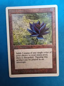 Black Lotus Excellent Proxy White Border Ungraded Card - Image 1