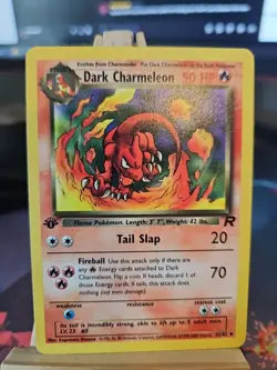 Pokemon Dark Charmeleon TCG Card 32/82 1st Edition Rocket LP+ Clean! - Image 1