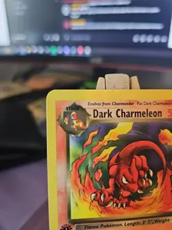 Pokemon Dark Charmeleon TCG Card 32/82 1st Edition Rocket LP+ Clean! - Image 2