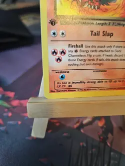 Pokemon Dark Charmeleon TCG Card 32/82 1st Edition Rocket LP+ Clean! - Image 4